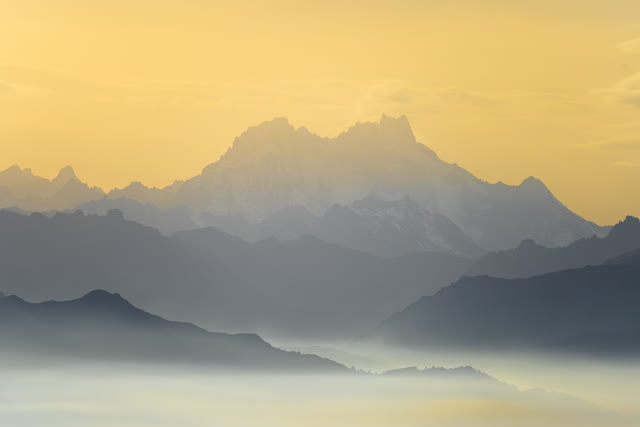 Tramonto dall'Assietta